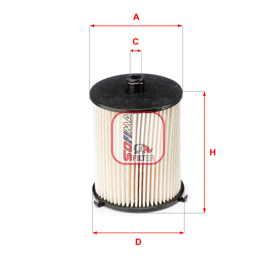 S 6073 NE - Fuel filter 