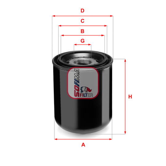 S 7344 A - Air Dryer Cartridge, compressed-air system 