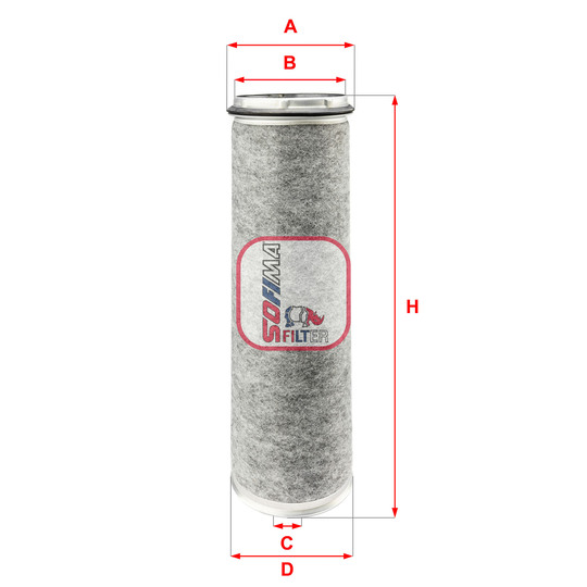 S 7390 A - Air filter 