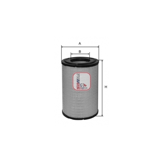 S 7539 A - Air filter 