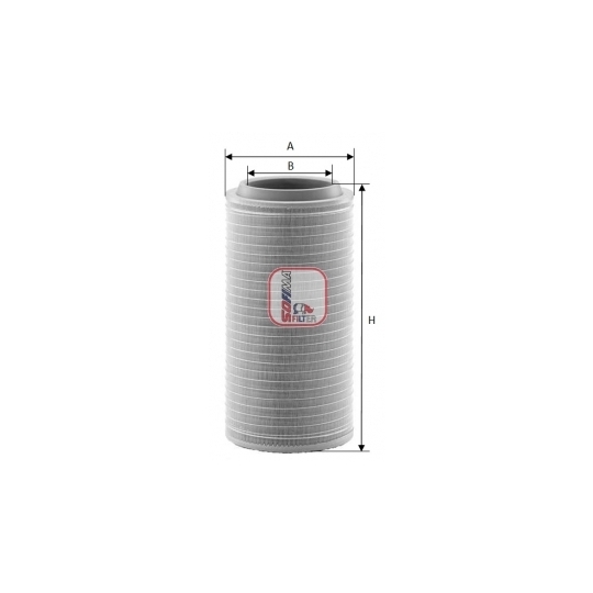 S 7558 A - Air filter 