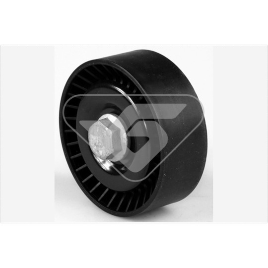 T0411 - Deflection/Guide Pulley, v-ribbed belt 