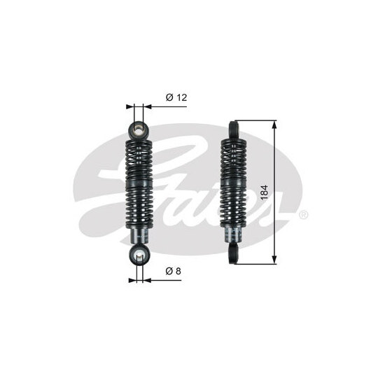 T39265 - Vibration Damper, v-ribbed belt 