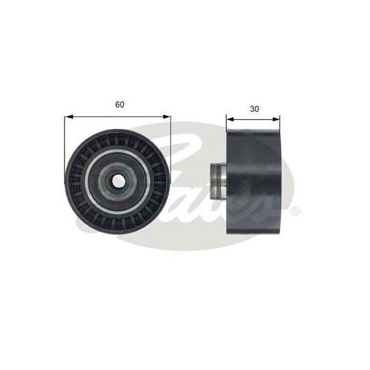 T42191 - Deflection/Guide Pulley, timing belt 