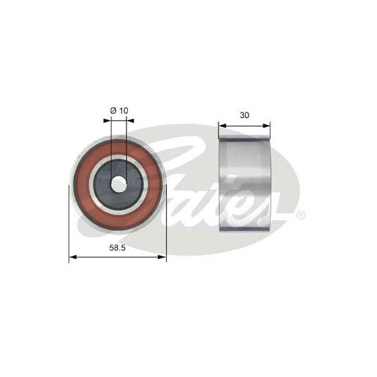 T42202 - Deflection/Guide Pulley, timing belt 