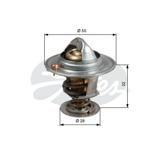 TH50588G1 - Thermostat, coolant 