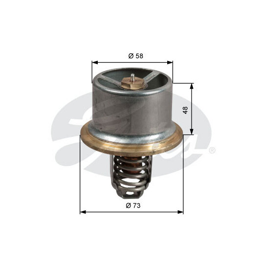 TH51180G1 - Thermostat, coolant 