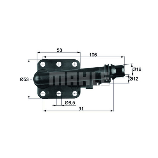 TO 5 82 - Thermostat, oil cooling 