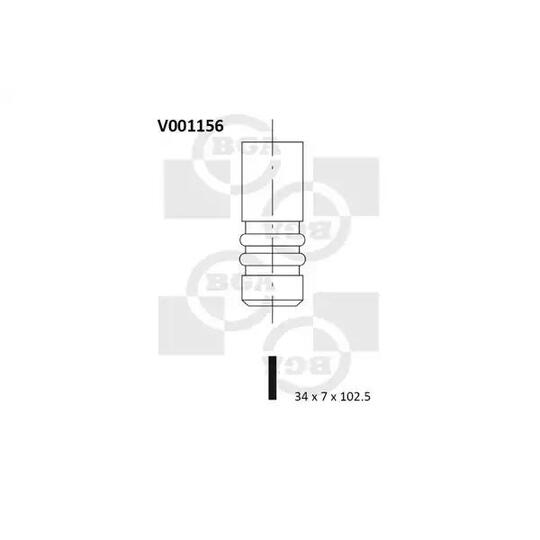 V001156 - Outlet valve 