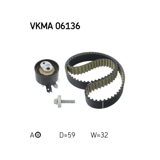 VKMA 06136 - Tand/styrremssats 