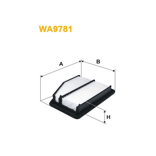 WA9781 - Air filter 