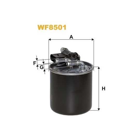 WF8501 - Polttoainesuodatin 