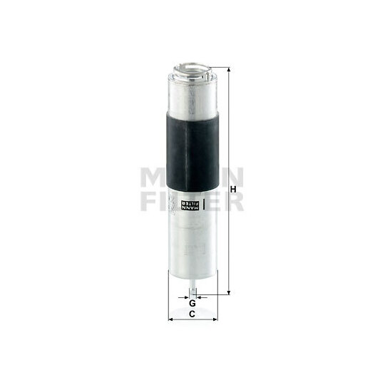 WK 5016 z - Fuel filter 