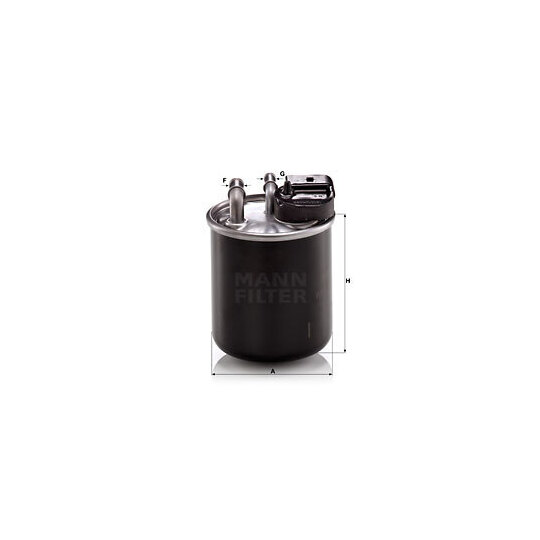 WK 820/20 - Fuel filter 