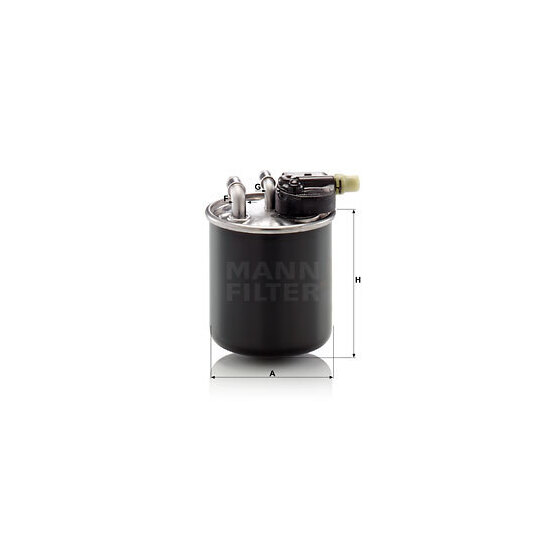 WK 820/22 - Fuel filter 