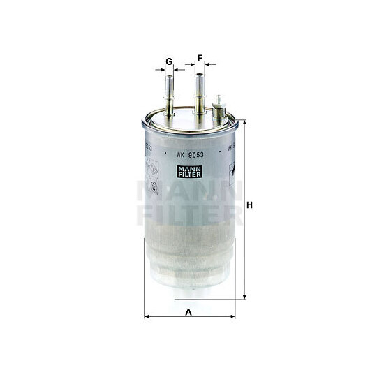 WK 9053 z - Fuel filter 