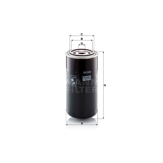 WK 9056 - Fuel filter 