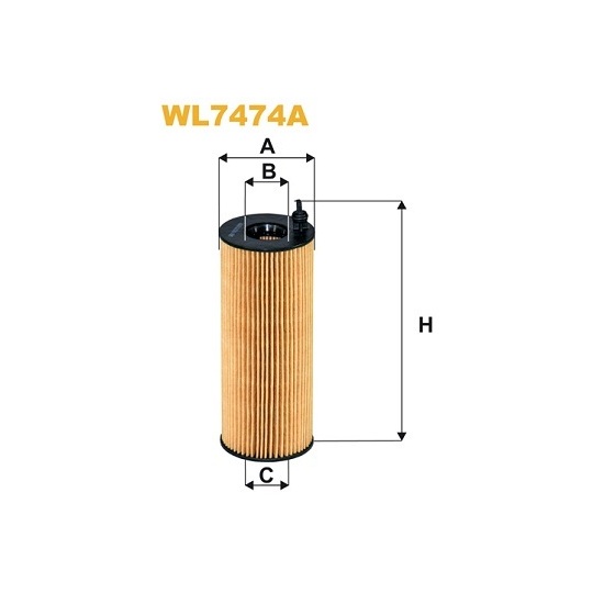WL7474A - Oil filter 