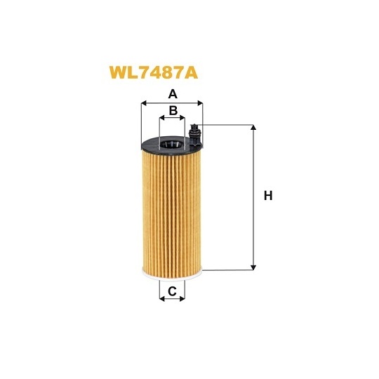 WL7487A - Oil filter 