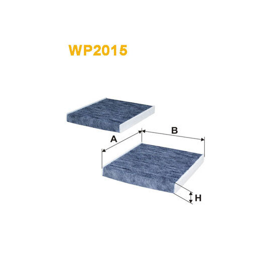 WP2015 - Filter, interior air 