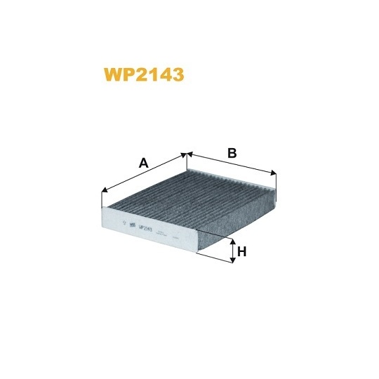 WP2143 - Filter, salongiõhk 
