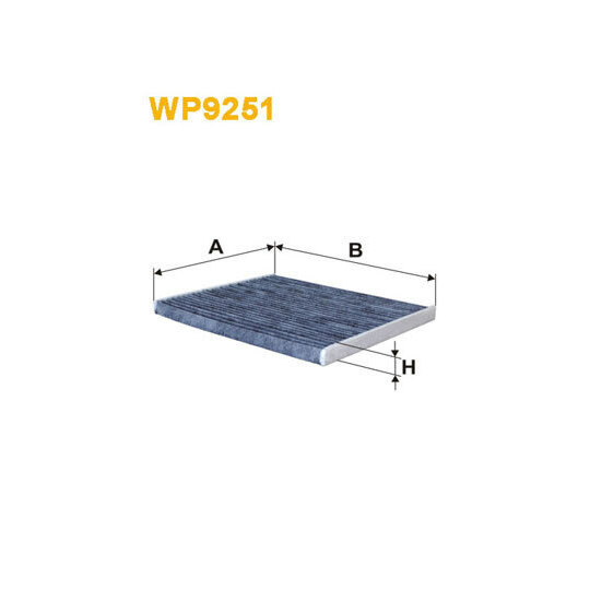 WP9251 - Filter, interior air 