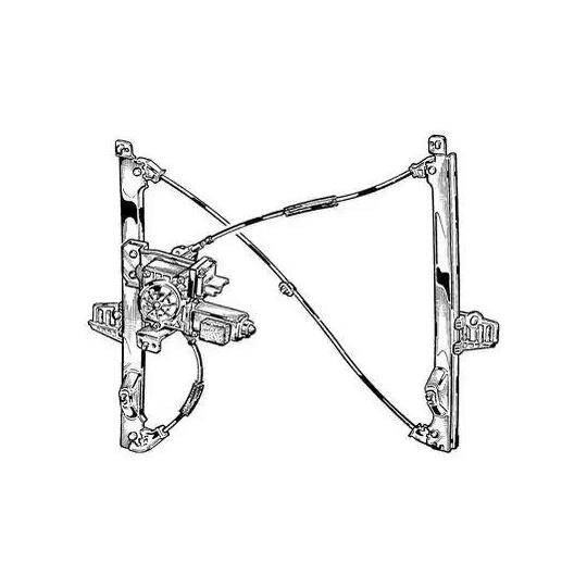 ZR CTO57 L C - Window Regulator 