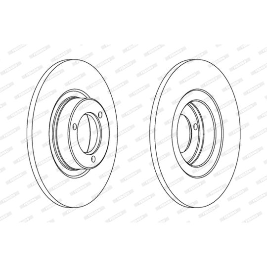 DDF041 - Brake Disc 