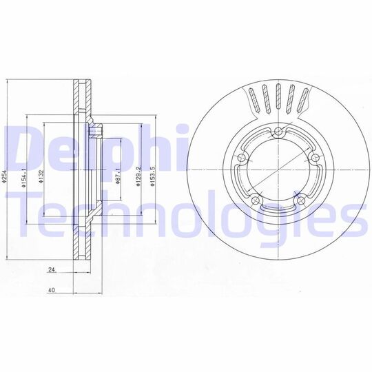 BG4098 - Brake Disc 