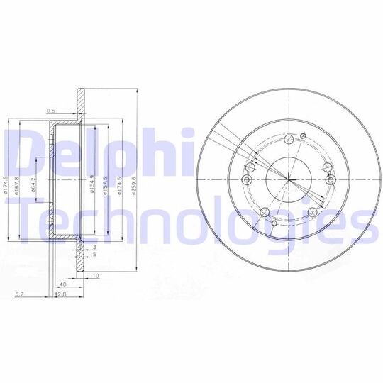 BG3746 - Brake Disc 