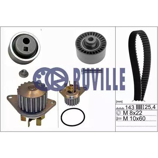 56602701 - Water Pump & Timing Belt Set 