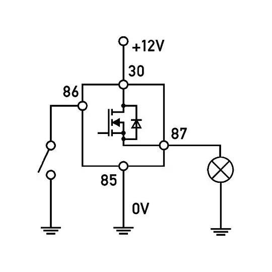 4RA 007 865-031 - Relay, main current 