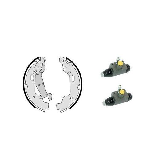 H 59 040 - Brake Shoe Set 