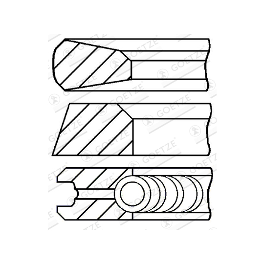 08-784811-00 - Piston Ring Kit 