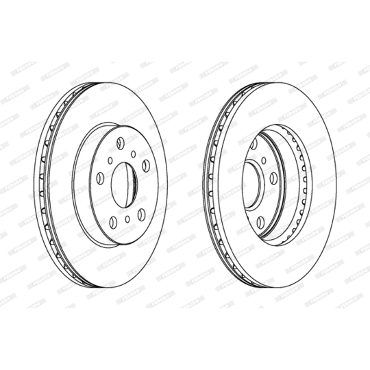 DDF402 - Brake Disc 