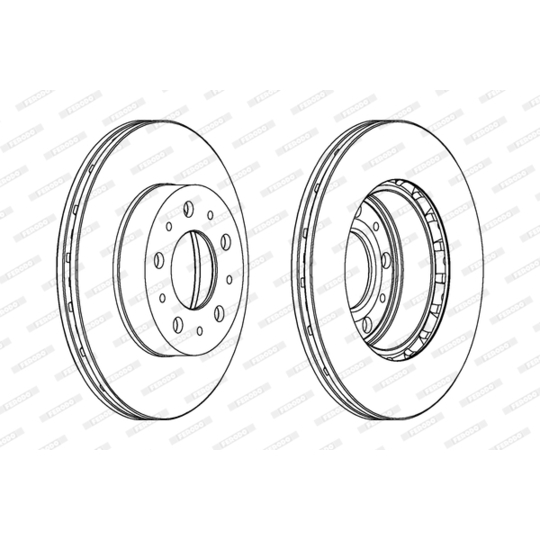 DDF196 - Brake Disc 