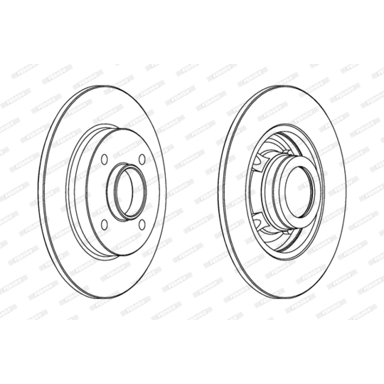 DDF1523 - Brake Disc 