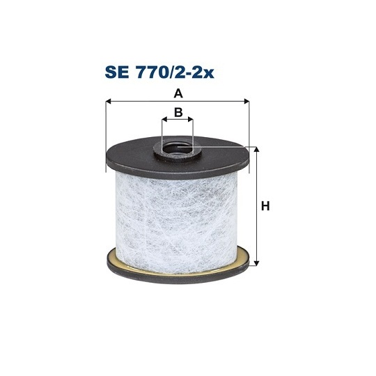 SE 770/2-2X - Filter, vevhusventilation 