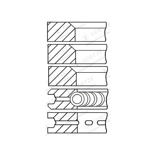 08-163511-00 - Piston Ring Kit 