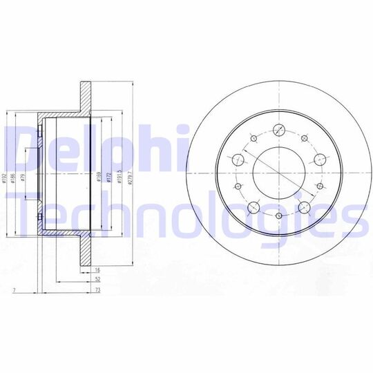 BG4099 - Brake Disc 