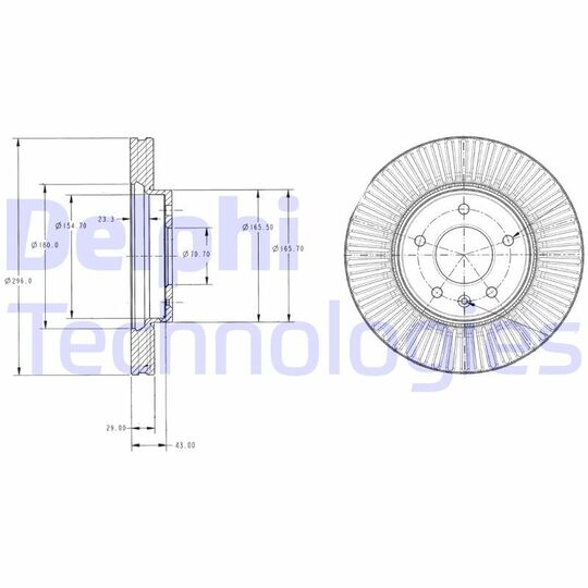 BG4092 - Brake Disc 