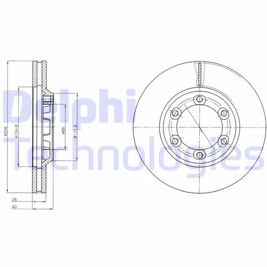 BG4252 - Brake Disc 