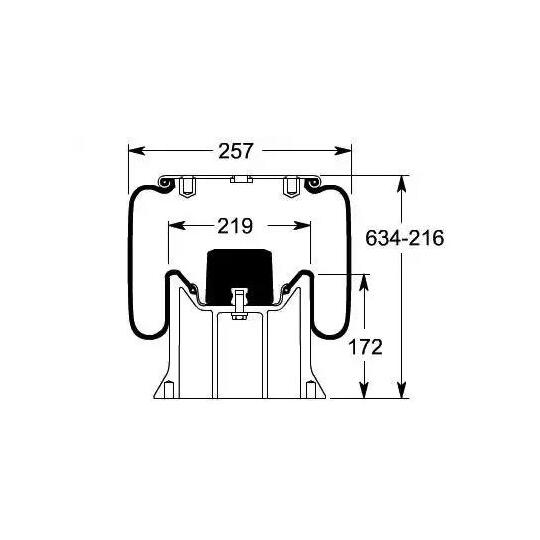 084.182-52A - Boot, air suspension 