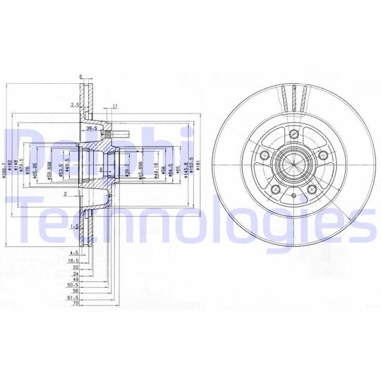 BG2342 - Brake Disc 