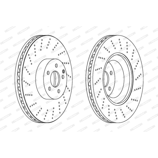 DDF1662C - Brake Disc 