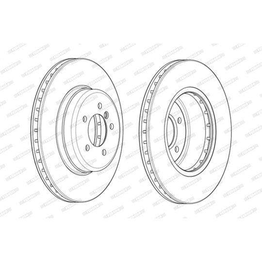 DDF1701 - Brake Disc 