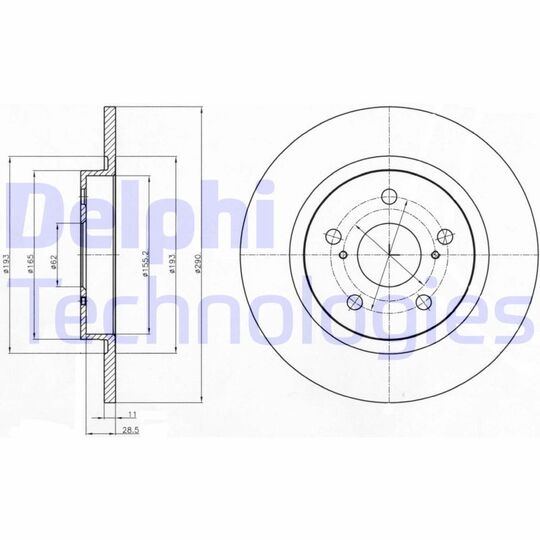 BG4200 - Brake Disc 