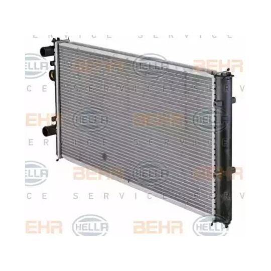 8MK 376 714-441 - Radiaator, mootorijahutus 