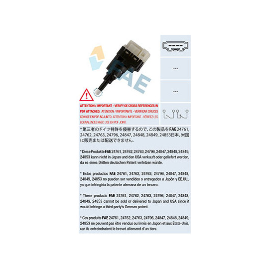 Buy 1c0 945 511 A 1c094511a 1c0 945 511a Good Price Auto Brake Light Switch  Sensor Fit For V-w Golf Bora Caddy Sharan T4 T5 from Shanghai Jieding Auto  Parts Ltd., China