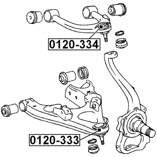 0120-334 - Ball Joint 